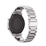 Huawei Watch Ultimate - Watch Buds  22mm Uyumlu Ironweft Döküm Çelik Metal Kordon 